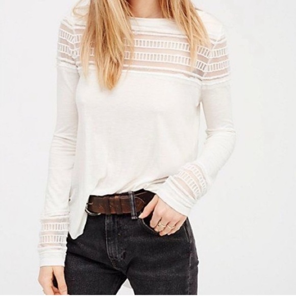 Free People Tops - FREE PEOPLE ROXIE TEE 🚨 weekend sale